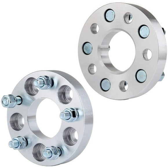 SCITOO 2X 6x5 12x1.5 78.1mm 1.5 Wheel Spacers 6 lug Silver fits for 2002-2006 for GMC Envoy XL 2002-2009 for Chevrolet Trailblazer SCITOO 2X 6x5 12x1.5 78.1mm 1.5 Wheel Spacers 6 lug Silver fits for 2002-2006 for GMC Envoy XL 2002-2009 for Chevrolet Trailblazer